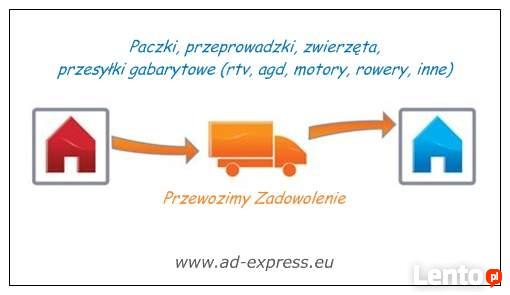 Transport do Irlandii, Transport do Polski - AD Express