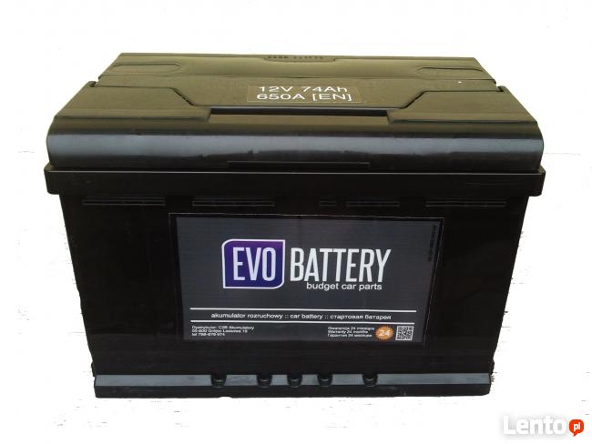 Akumulator 74Ah EVO battery-diesel 1,9/Grójec/Montaż GRATIS