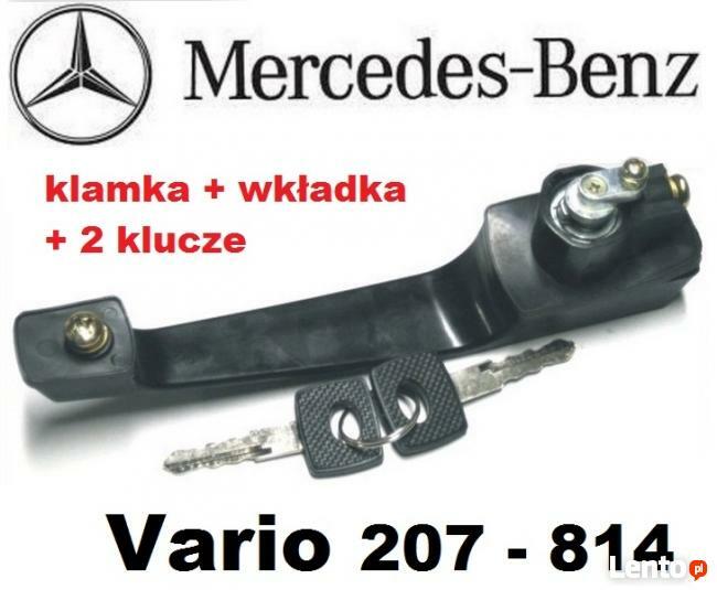 Klamka zewnętrzna PRAWA LEWA drzwi przód MERCEDES VARIO 207-