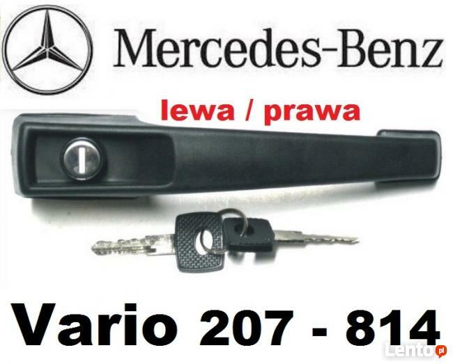Klamka zewnętrzna PRAWA LEWA drzwi przód MERCEDES VARIO 207-