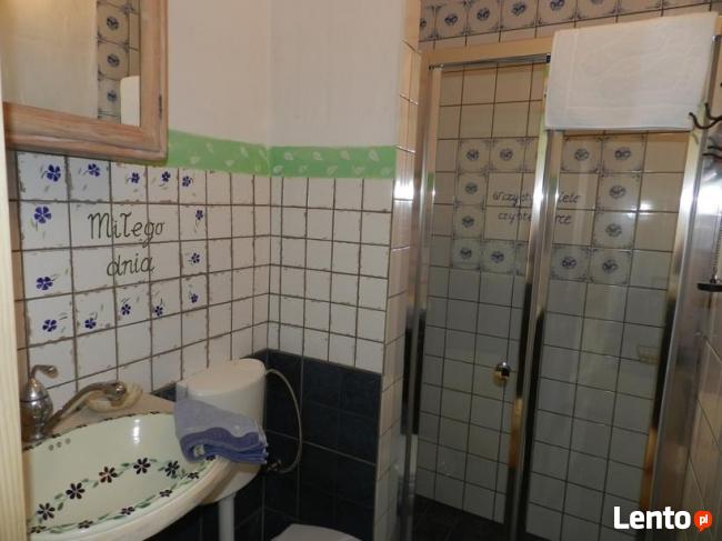 Wypoczynek nad jeziorem w pieknym, cichym miejscu