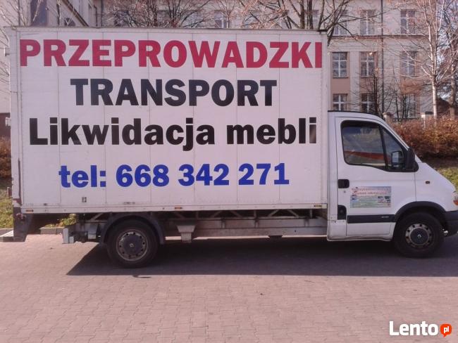 PRZEPROWADZKI Transport Likwidacja Mebli Sprzętu RTV i AGD