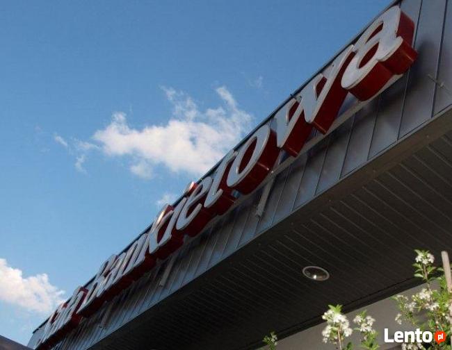 Neon SALA BANKIETOWA litery przestrzenne