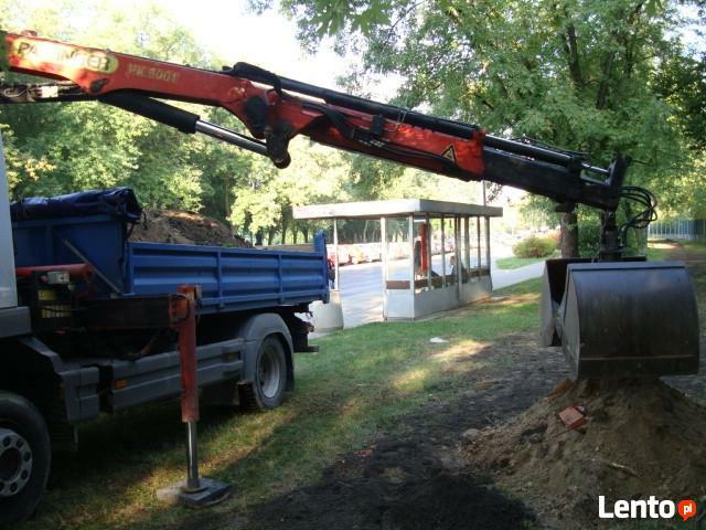 Piach Ziemia Żwir Gruz Pospółka HDS Mixokret ŁYŻKA-HDS