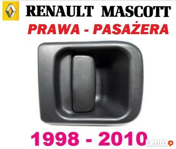 NOWA prawa Klamka zewnętrzna Drzwi PRZÓD Renault Mascott 98-