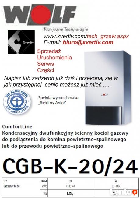 Wolf gazowe kotły, Piece Kondensacyjne, Palniki Olejowe Elco