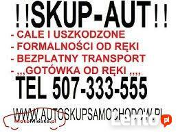 SKUP AUT AUTO SKUP SAMOCHODOW WARSZAWA KAZDE AUTA 507333555