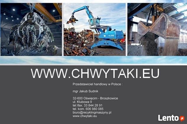 Chwytaki do złomu - chwytak do złomu pięcioramienny