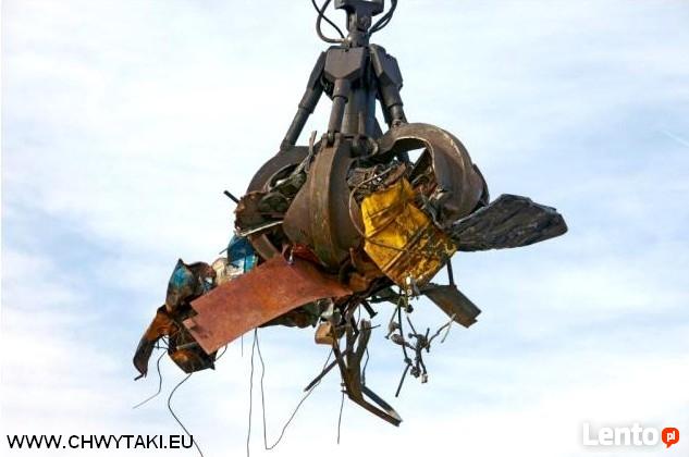 Chwytaki do złomu - chwytak do złomu pięcioramienny