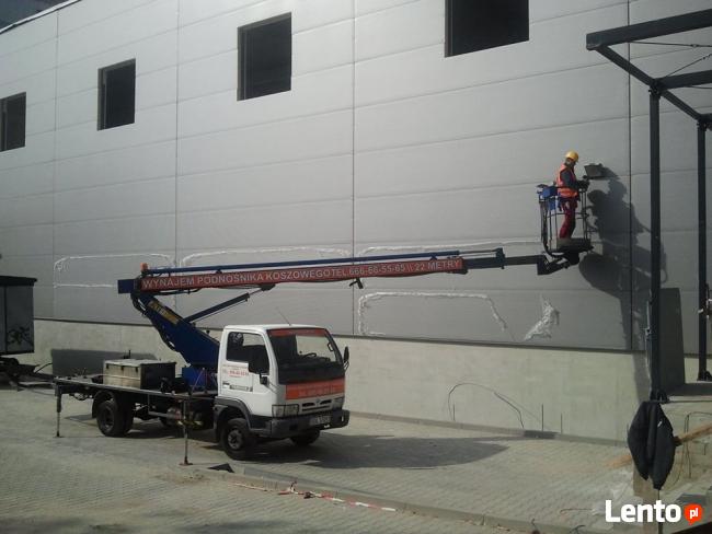 Podnośnik koszowy usługi/wynajem