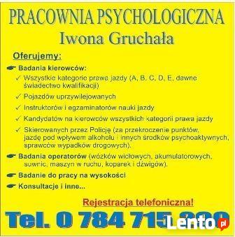 Badania kierowców WORD Słupsk, badania na broń Słupsk