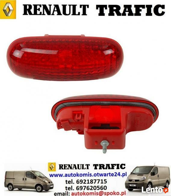 Lampka stopu światło stop RENAULT Trafic Opel Vivaro 2001-14