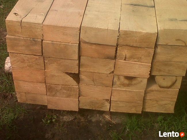 Podkłady kolejowe debowe