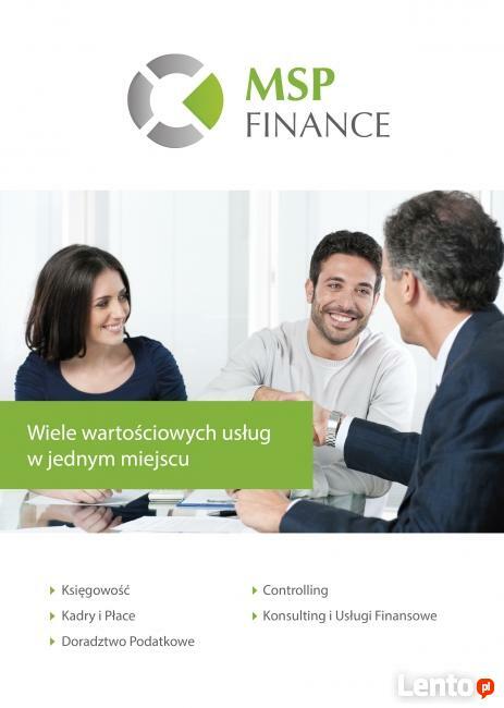 MSP Finance - Księga Przychodów i Rozchodów od 250 zł/ mc