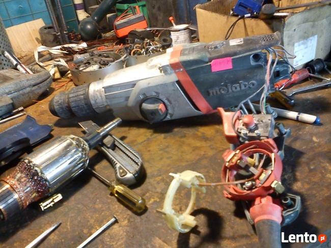 Naprawa profesjonalnych elektronarzędzi, przezwajanie wirnikó