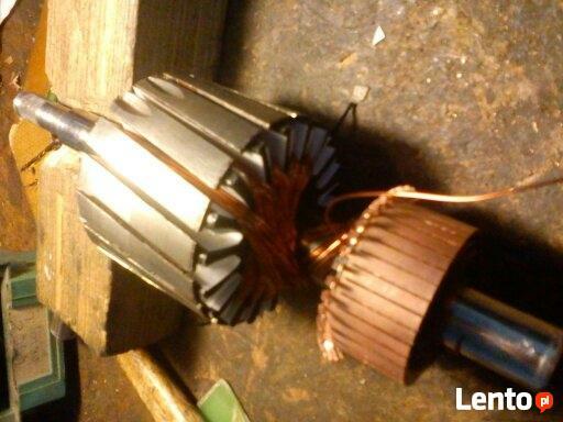 Naprawa profesjonalnych elektronarzędzi, przezwajanie wirnikó