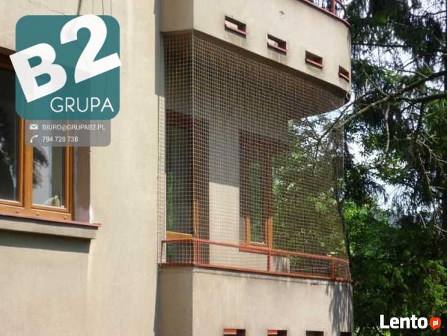 Siatka balkonowa, siatka na balkon, siatka przeciw ptakom