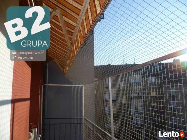 Siatka balkonowa, siatka na balkon, siatka przeciw ptakom