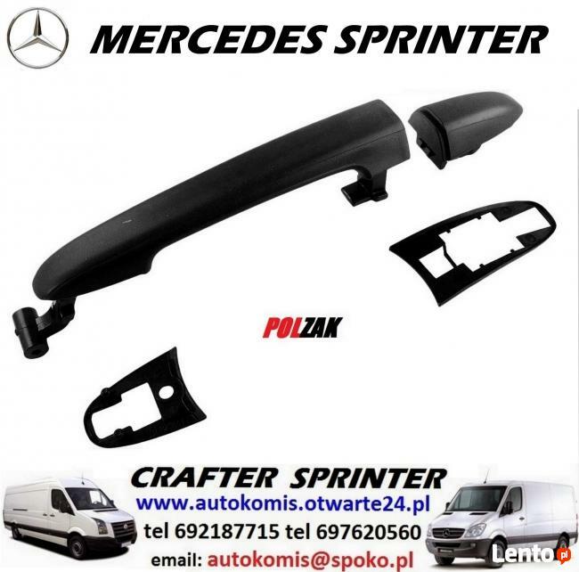 Klamka lewa prawa przód drzwi przednich Mercedes Sprinter