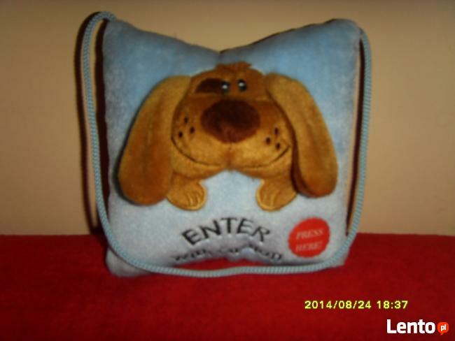 PLUSZOWA SZCZEKAJĄCA ZABAWKA, ZAWIESZKA =WROCŁAW=