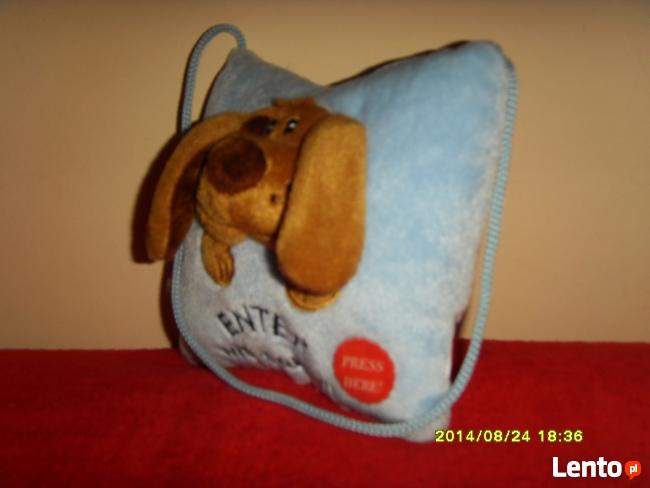 PLUSZOWA SZCZEKAJĄCA ZABAWKA, ZAWIESZKA =WROCŁAW=