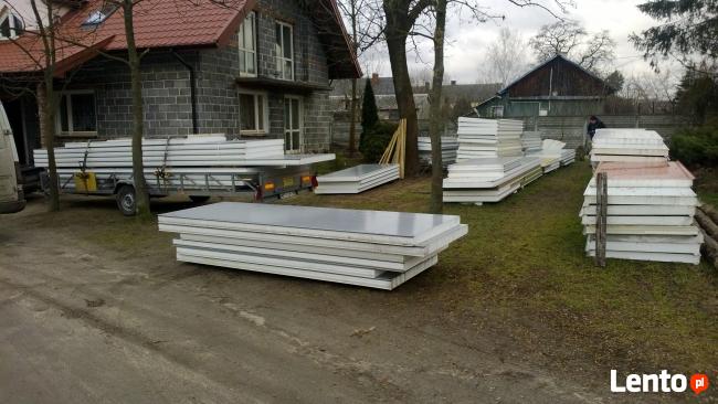 Płyty warstwowe,płyta warstwowa,używane i nowe,świetliki .