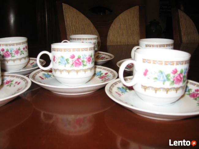 Komplet do kawy z lat 80-tych