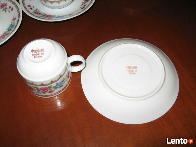 Komplet do kawy z lat 80-tych