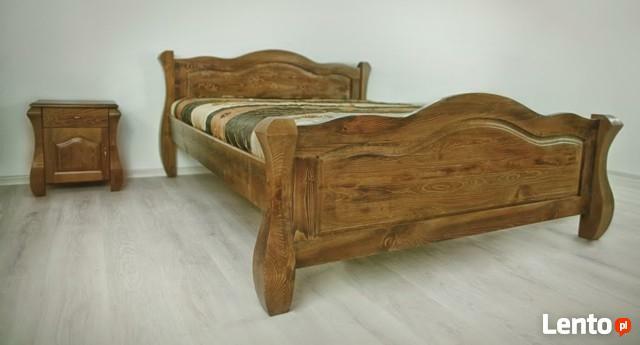 Nowe Piękne Łóżko 180x200 z DREWNA LITEGO - Różne Kolory
