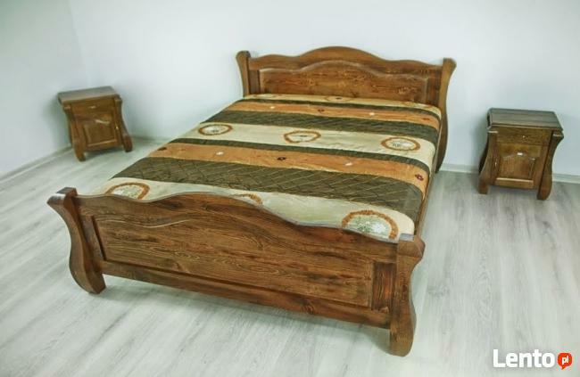 Nowe Piękne Łóżko 180x200 z DREWNA LITEGO - Różne Kolory