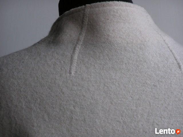 Geiger AUSTRALIJSKA WEŁNA 100% Ecri kardigan na suwak Zakiet