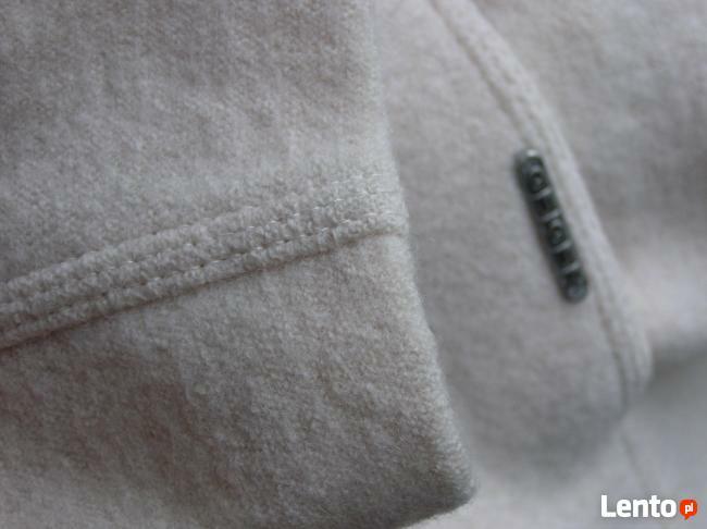 Geiger AUSTRALIJSKA WEŁNA 100% Ecri kardigan na suwak Zakiet