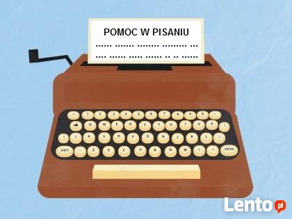 PISANIE PRAC - POMOC! KRÓTKIE TERMINY!