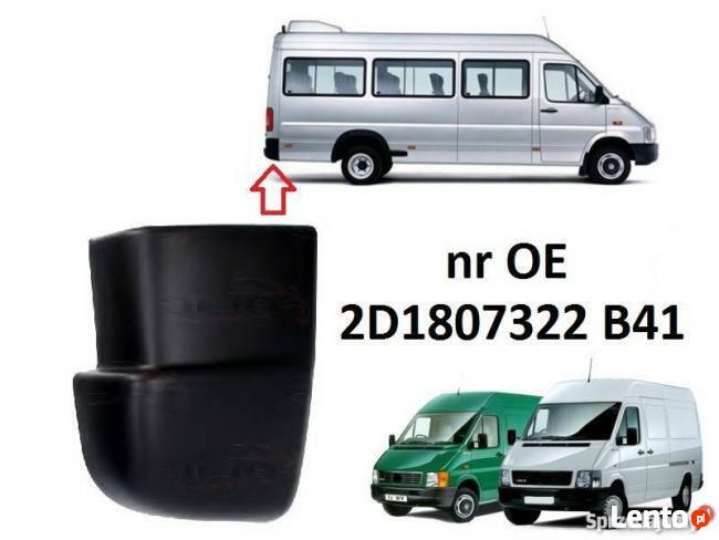 NOWY PRAWY narożnik tylny tył róg zderzaka VOLKSWAGEN VW LT