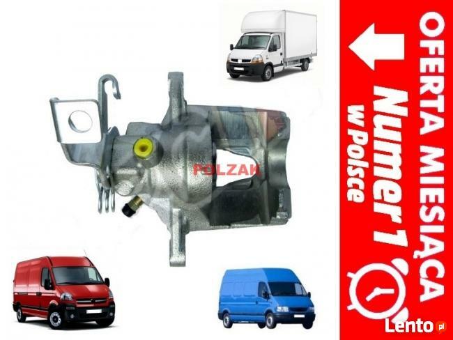 LEWY zacisk hamulcowy tylny belki tył NISSAN INTERSTAR 02-