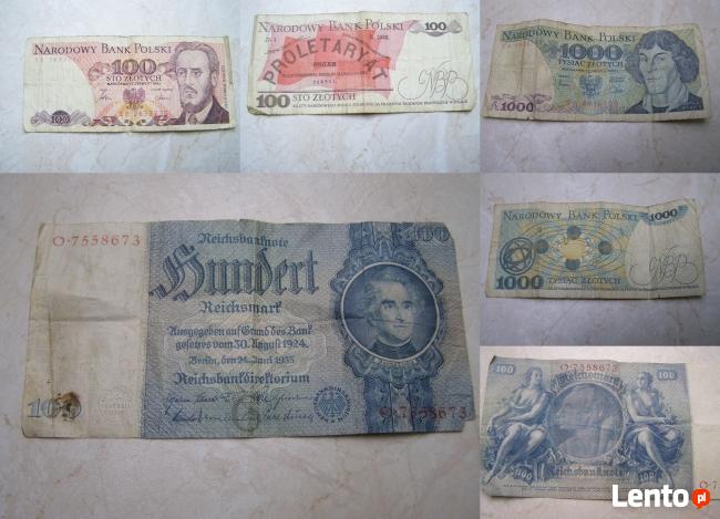 stare monety, banknoty , dokumenty