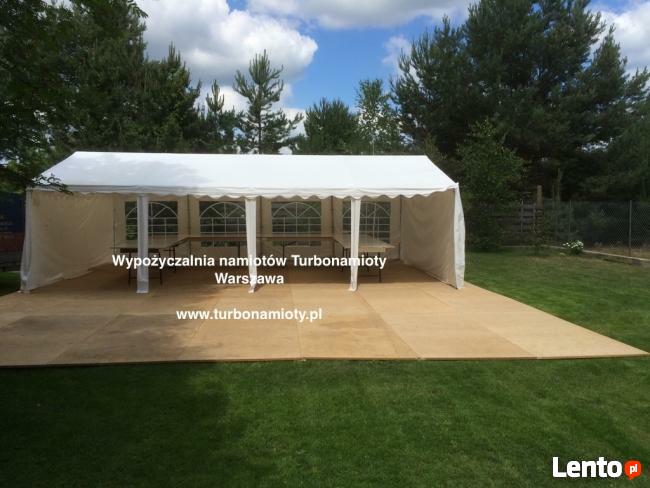 Wynajem namiotów komunijnych wojskowych, harcerskich