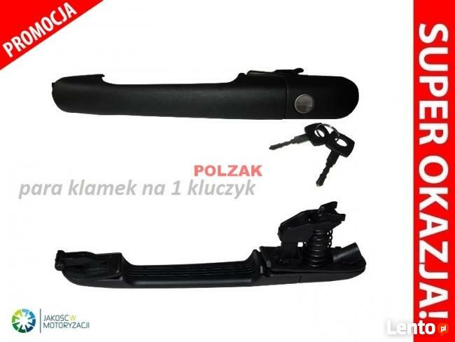 2 Klamki zewnętrzne drzwi prawa lewa klamka MERCEDES UNIMOG