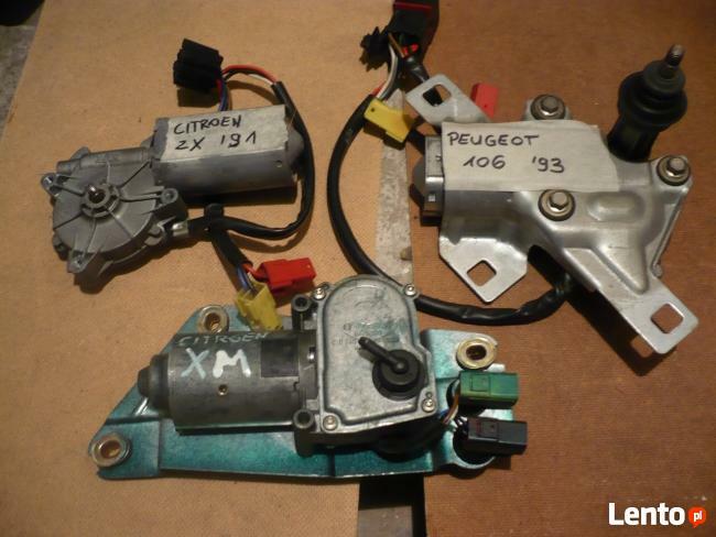 Silniki wycieraczek przód/tył