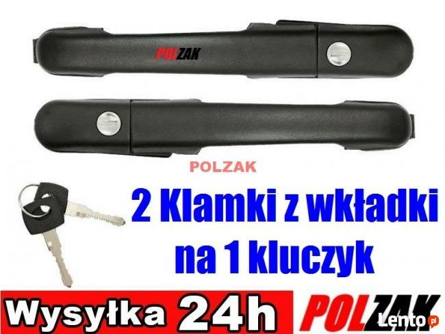 2 Klamka zewnętrzna prawa lewa klamki drzwi MERCEDES AXOR