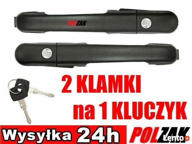 2 Klamka zewnętrzna prawa lewa klamki drzwi MERCEDES AXOR