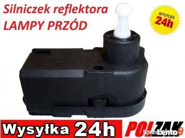 silniczek regulacji świateł lampy reflektora FIAT FIORINO