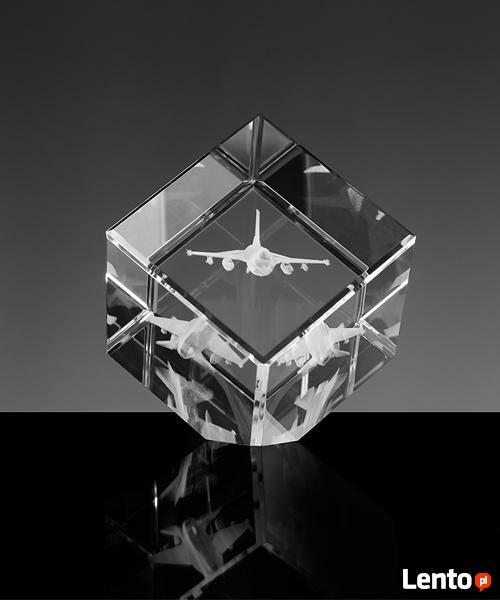 Kryształowy przycisk do papieru GRAWER 3D Statuetka