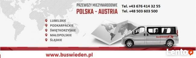 Przewozy do Austrii Busy Wiedeń Linz Graz Przewóz Bus Kielce