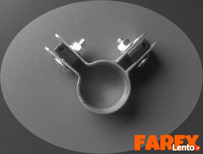 Obejmy narożne na słupek fi38, fi40, fi42, fi48, fi50, fi60