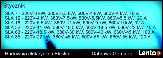 stycznik sla 7, sla 12, sla 16, sla 32, sla 63, sla 85
