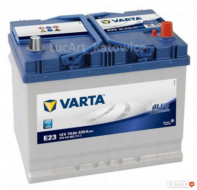 Akumulator VARTA Blue 70AH 630A E23 Gwarancja 2LATA Katowice