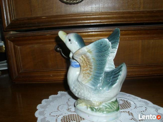 FIGURKA kaczki z porcelany
