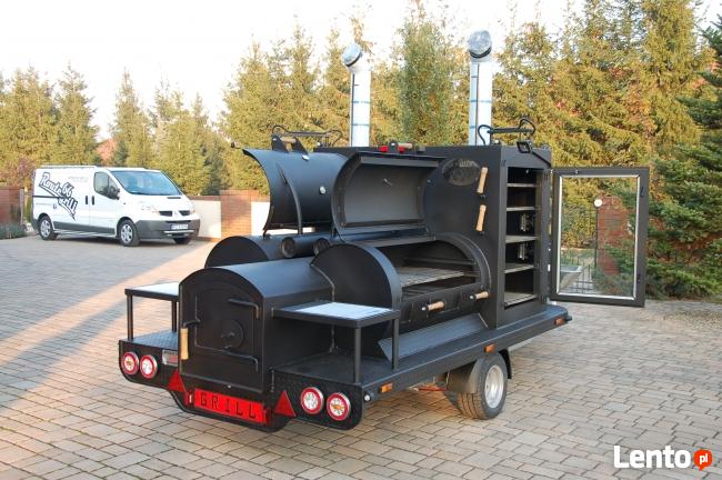 Mobile grills , bbq ,Texas 2 grill na przyczepie,