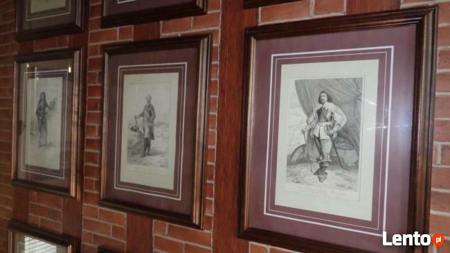 Stare ryciny marszałków,kanclerzy, innych władców